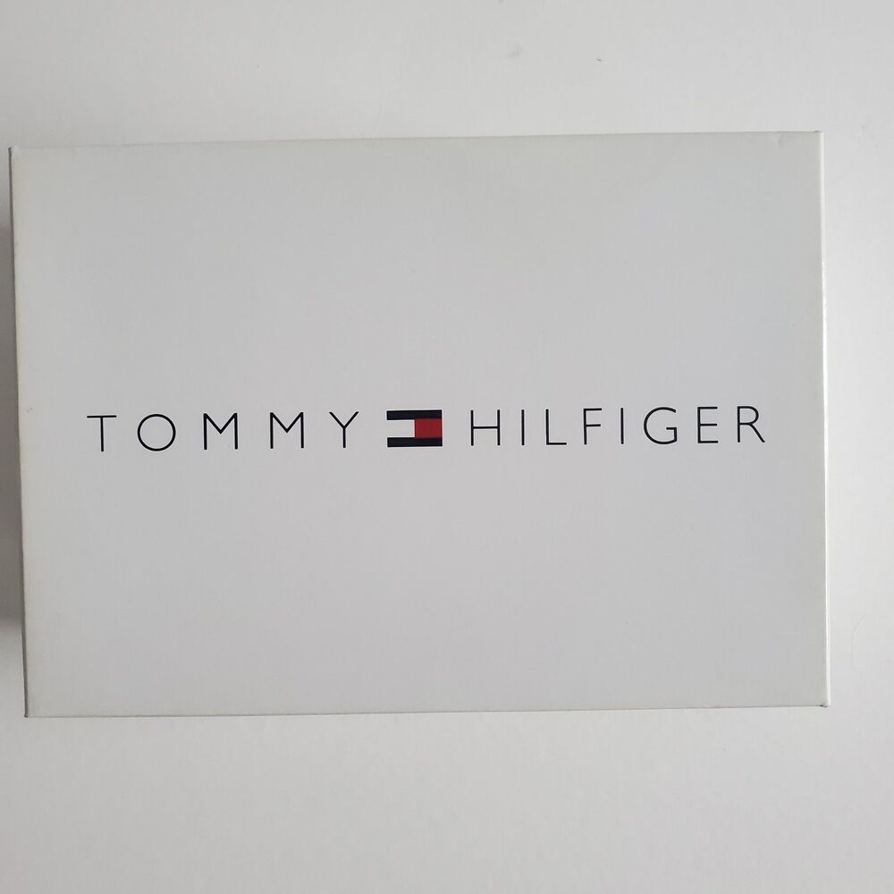 VTG Tommy Hilfiger Women’s Loafers Size 7 Black Patent Loafer Block Heel Y2K - Picture 13 of 13